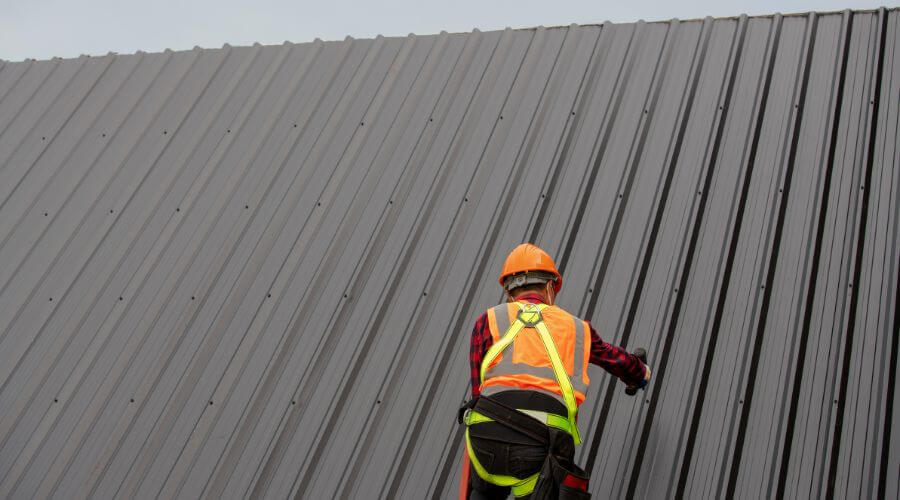 Professional metal roof installation services in Dover, ID